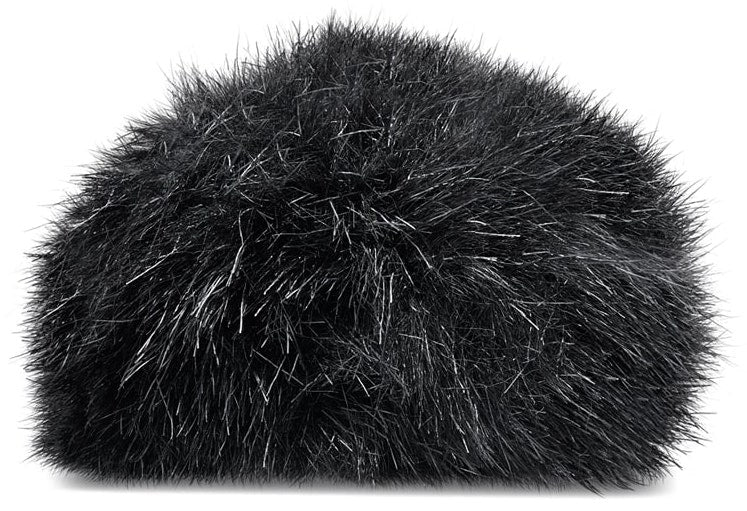 Rode Lavalier II wearable microphone with furry windscreen, ideal for clear audio recording in professional settings.