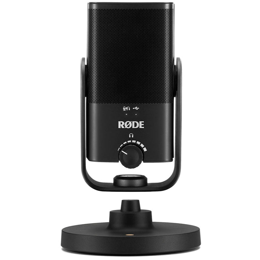 Rode NT-USB Mini usb microphones, black lifestyle shot