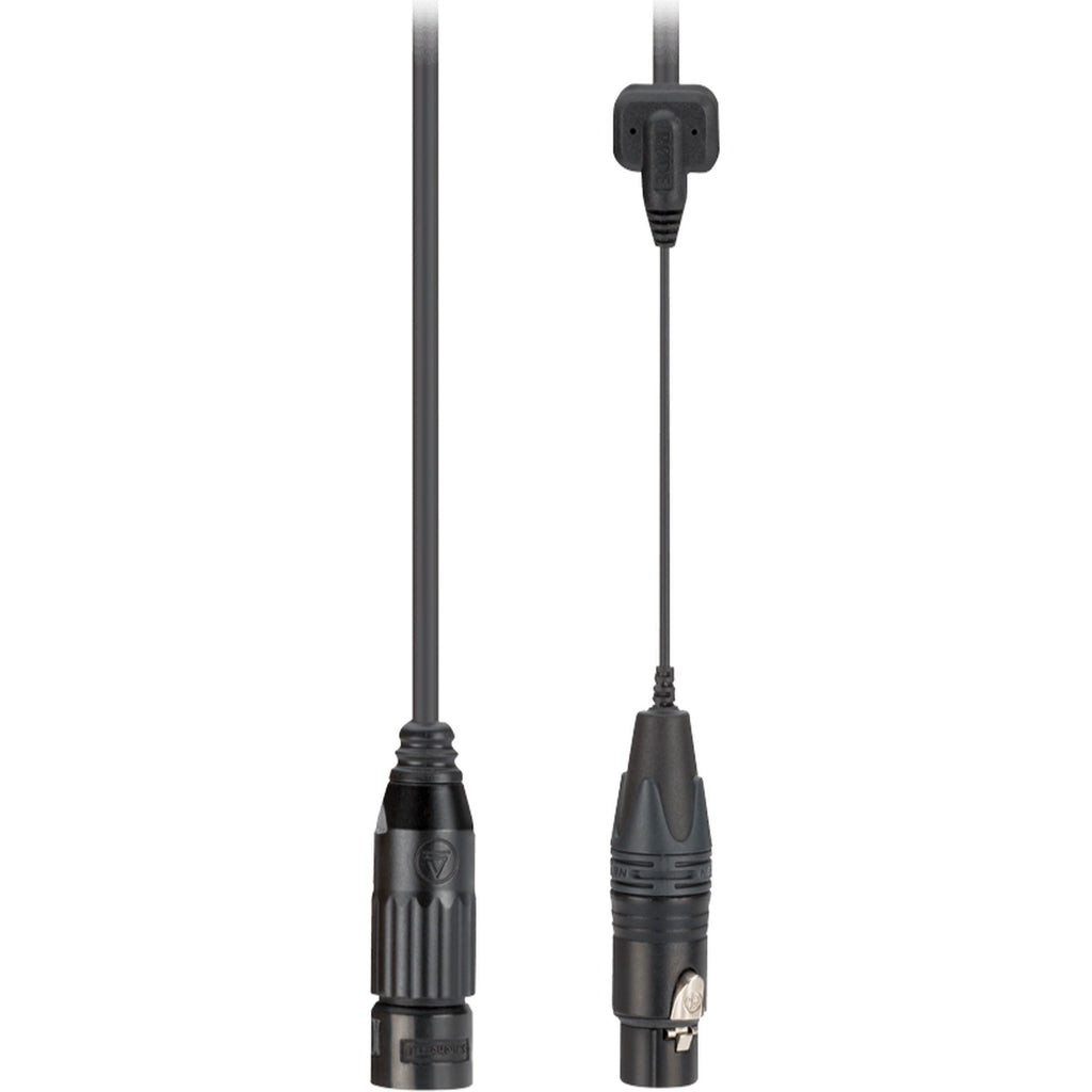 Rode PG2-R Pro XLR to XLR cable showing durable black cable and connectors for professional audio connections.