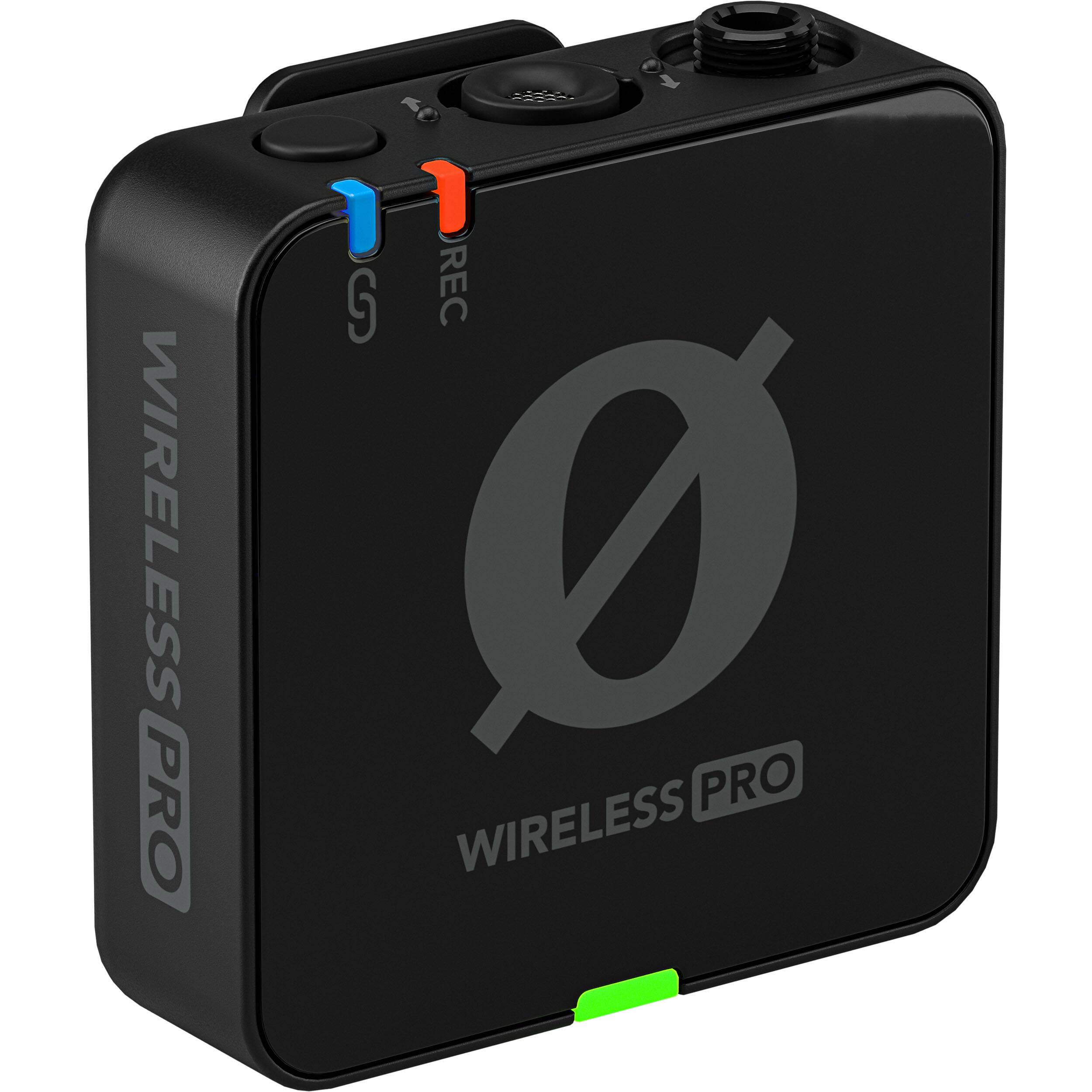 Rode Wireless PRO wireless microphone system, receiver angle view