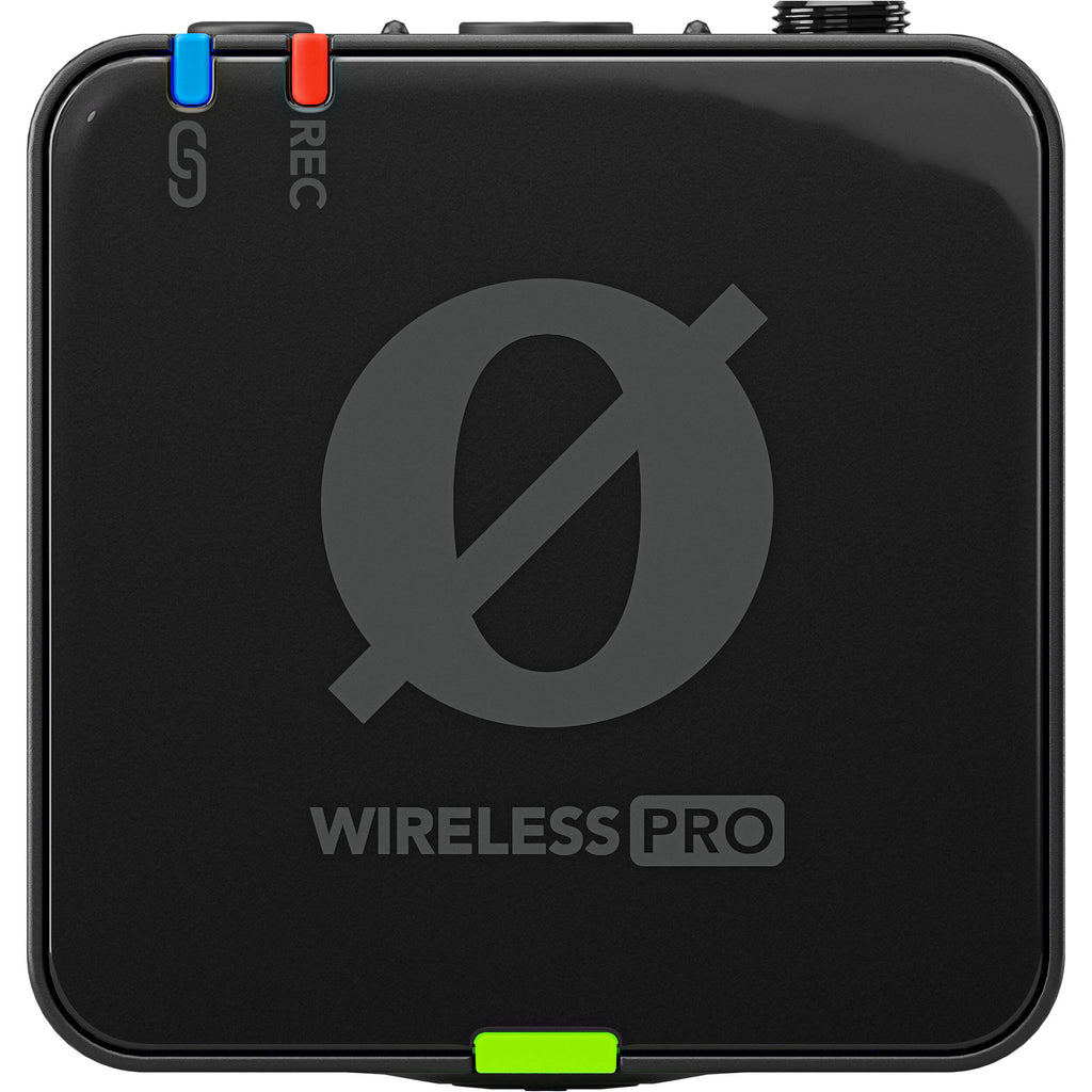 Rode Wireless PRO wireless microphone system, receiver front