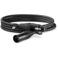 Rode XLR-Female to XLR-Male Cable, connectors close-up, black