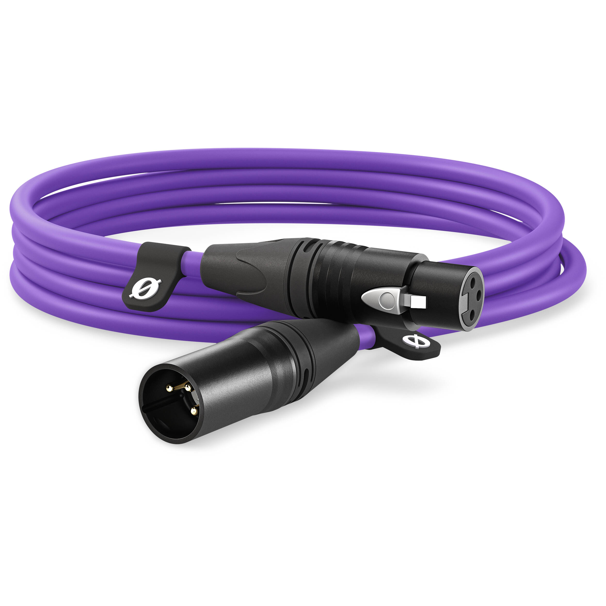 Rode XLR-Female to XLR-Male Cable, connectors close-up