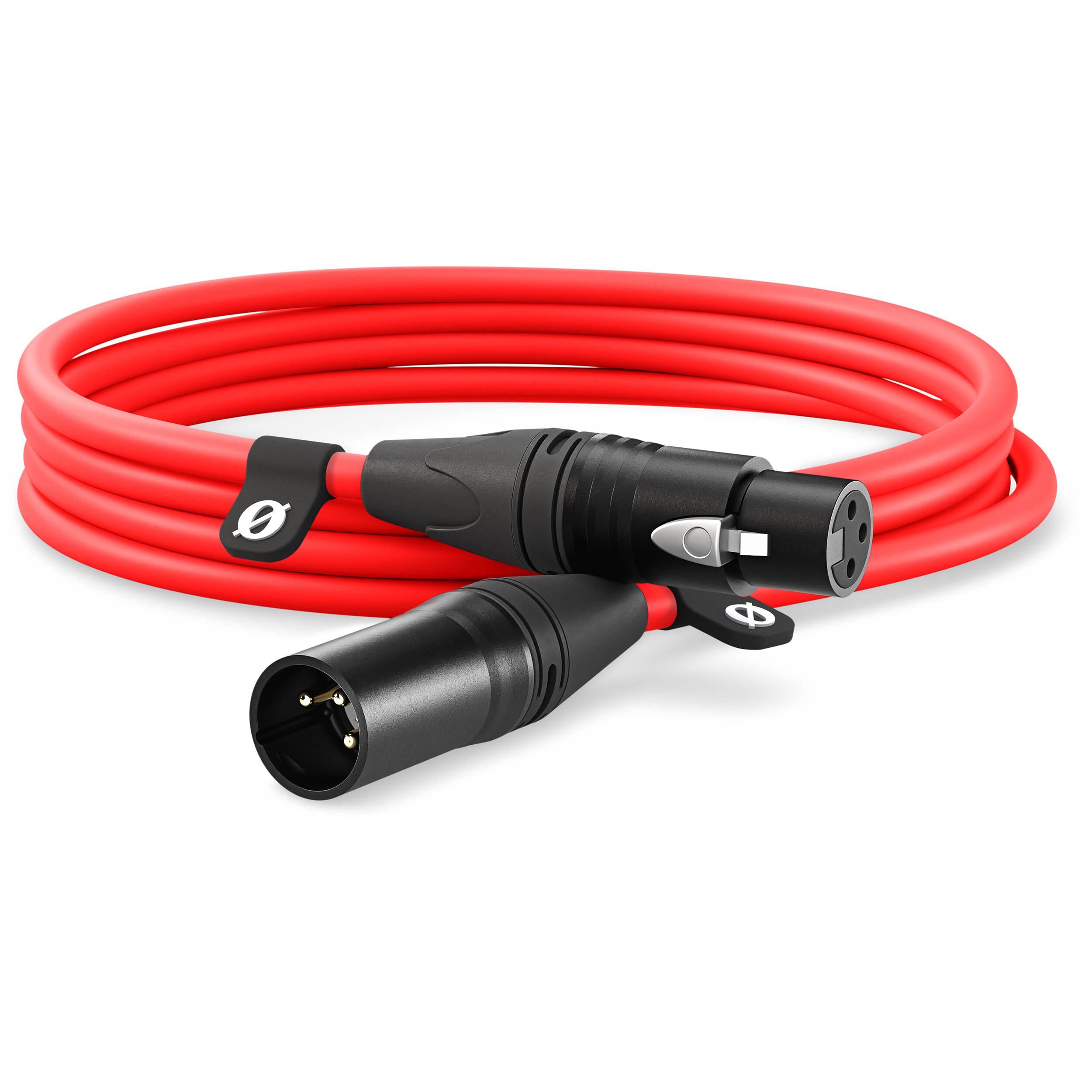 Rode XLR-Female to XLR-Male Cable, connectors close-up