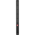Black sE Electronics sE6160 shotgun microphone with sleek front view, showcasing its professional audio recording design.