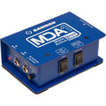 Samson MDA1 DI box with XLR and 1/4-inch inputs, professional audio equipment for live sound and studio use.