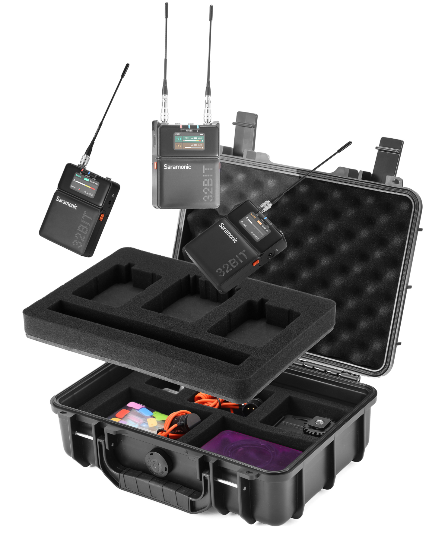 Saramonic K9 wireless microphone system, view 16