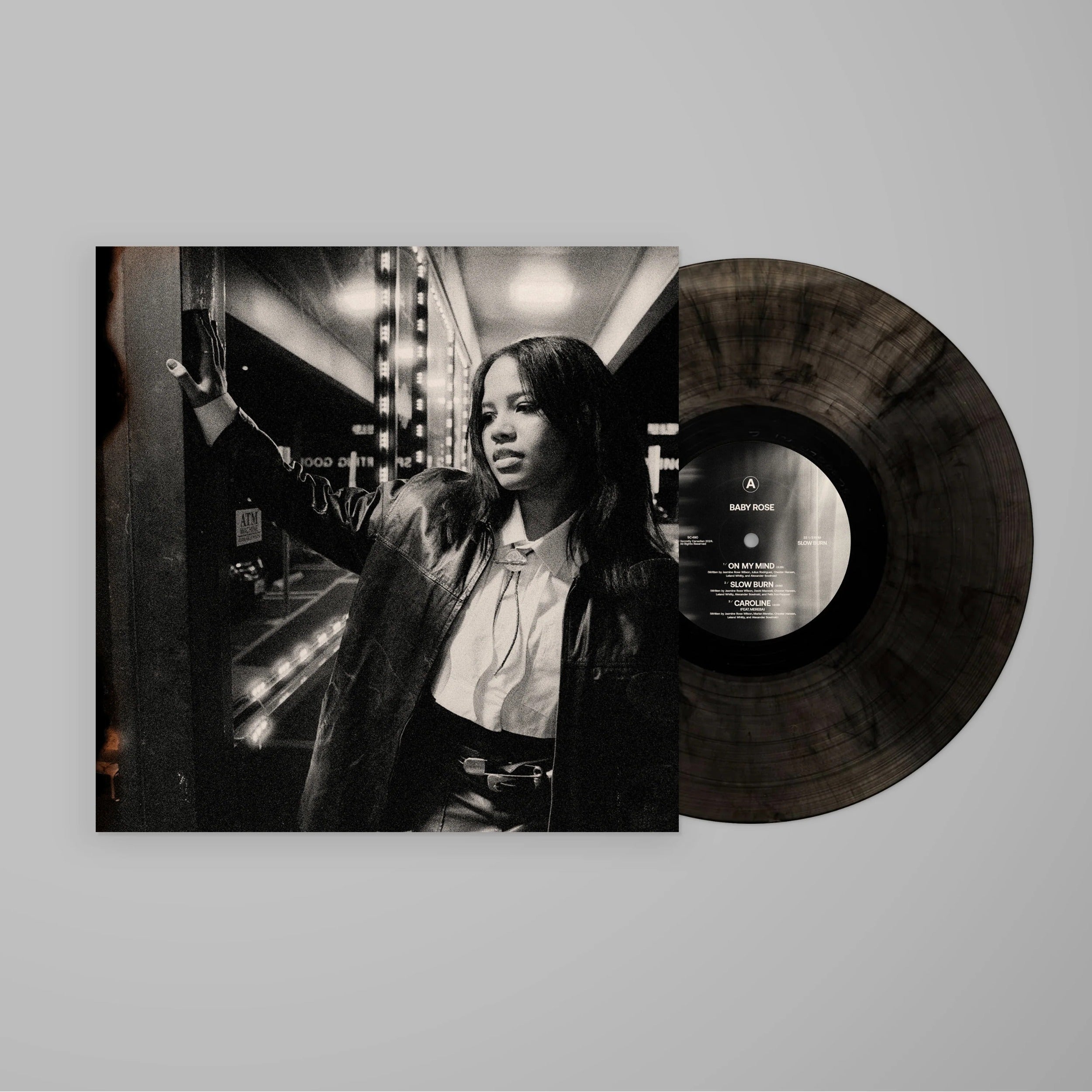 Baby Rose & BADBADNOTGOOD - Slow Burn (Ltd Clear Smoke) Vinyl LP