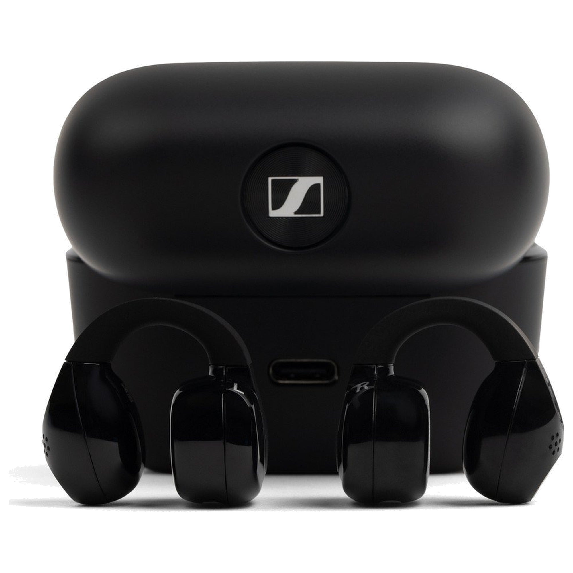 Sennheiser Accentum Clip, Cream, with charging case
