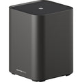 Sennheiser Ambeo Sub subwoofer, black, front view.