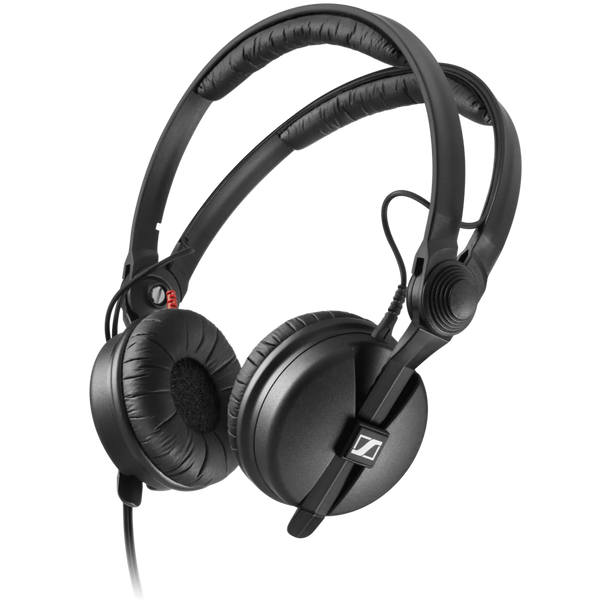 Sennheiser HD 25 DJ headphones, in black