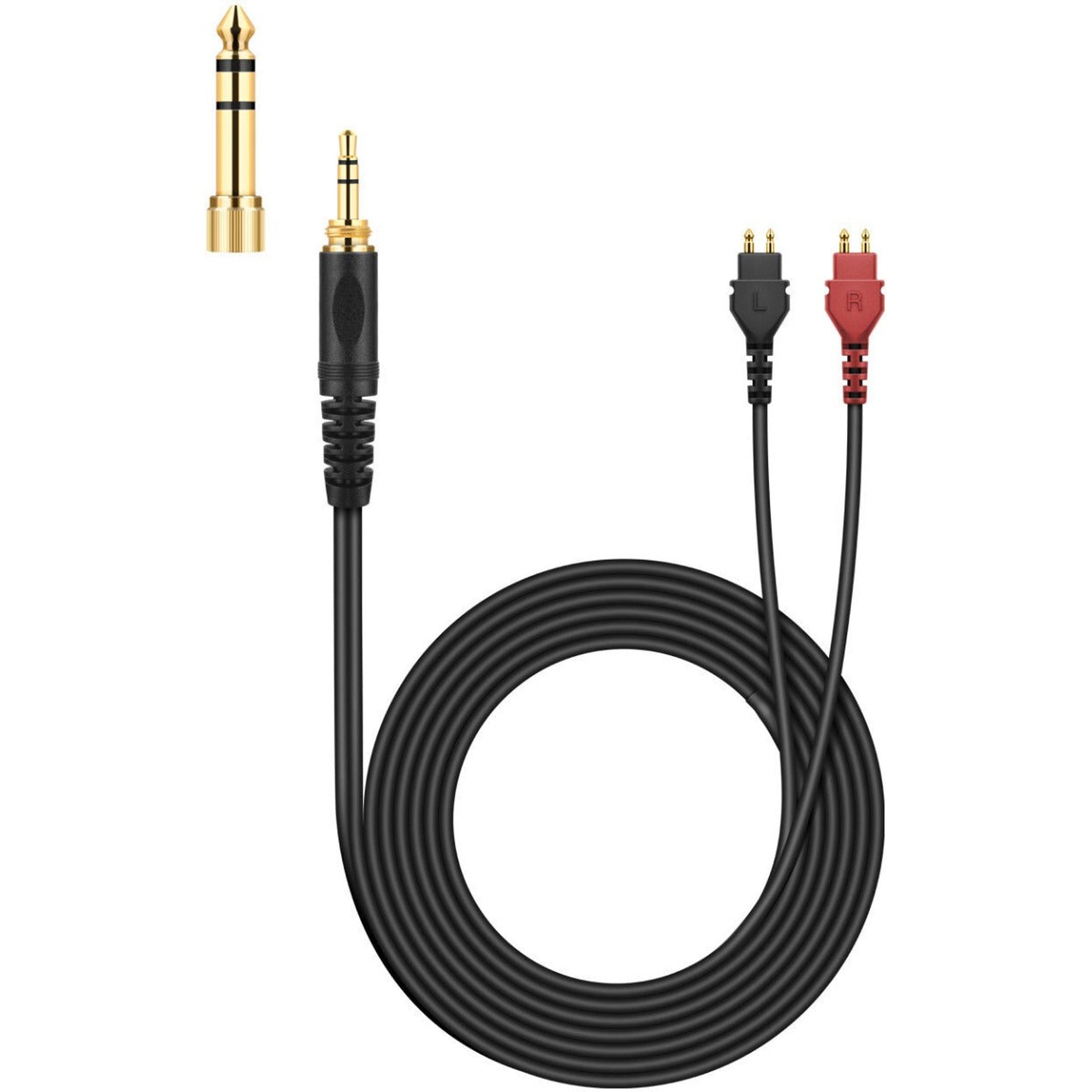 Sennheiser HD 600 headphone cable, 3 m, in black