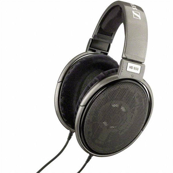 Sennheiser HD 650 studio headphones, with detachable cable