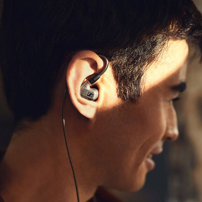 Sennheiser IE 600 in-ear headphones, earpiece detail