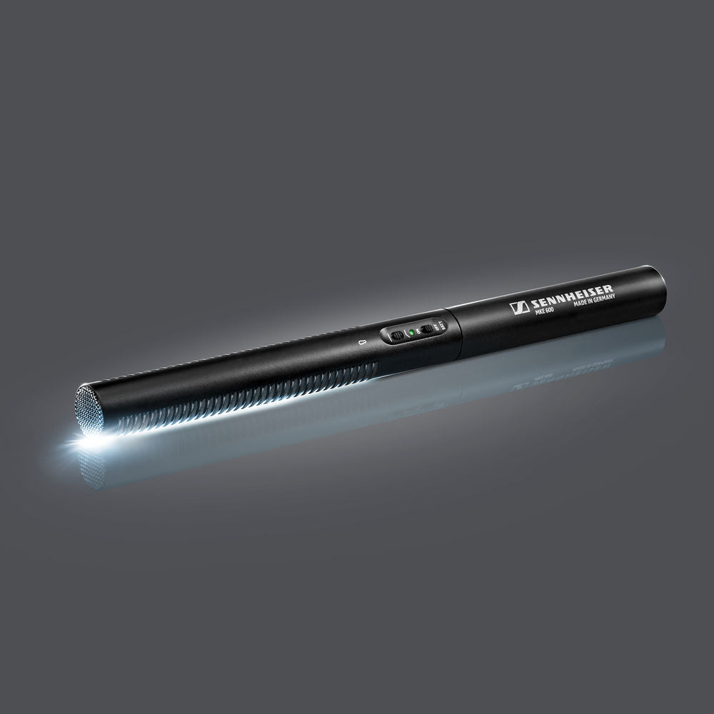 Sennheiser MKE 600 shotgun microphone (view 2)