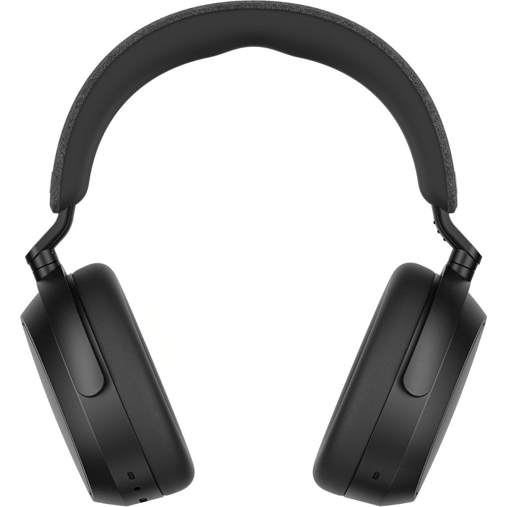 Sennheiser Momentum 4 Wireless headphones, angled view in black
