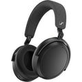 Sennheiser Momentum 4 Wireless headphones, hero view in black