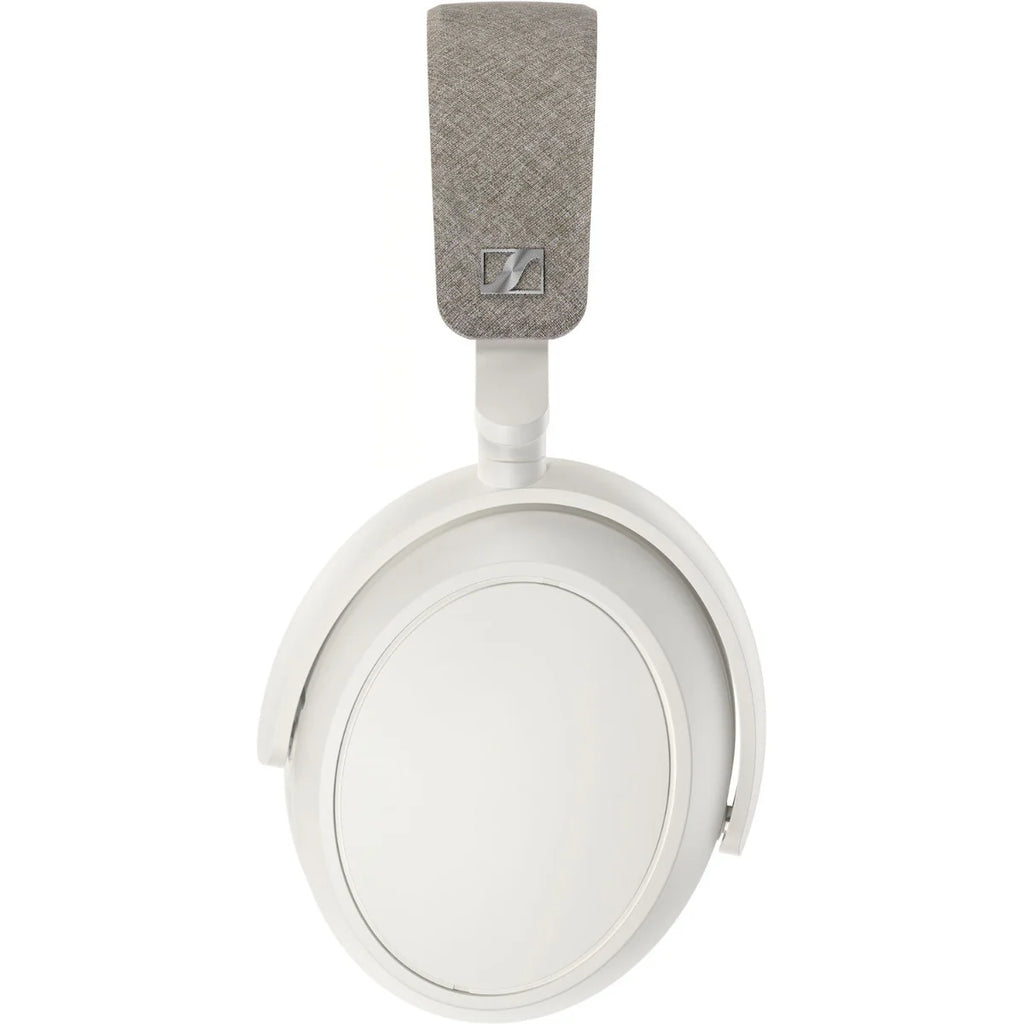 Sennheiser Momentum 4 Wireless headphones, side profile in white