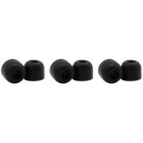 Shure EACYF1-6M Black Foam Sleeves (Medium, 3 Pair)