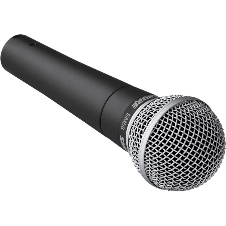 Shure SM58-LCE (Without Switch dynamic microphones, black alternate view 4