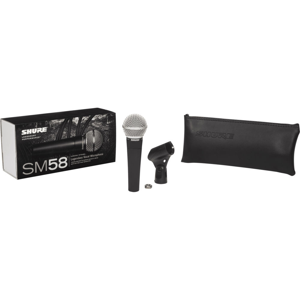 Shure SM58-LCE (Without Switch dynamic microphones, black alternate view 5