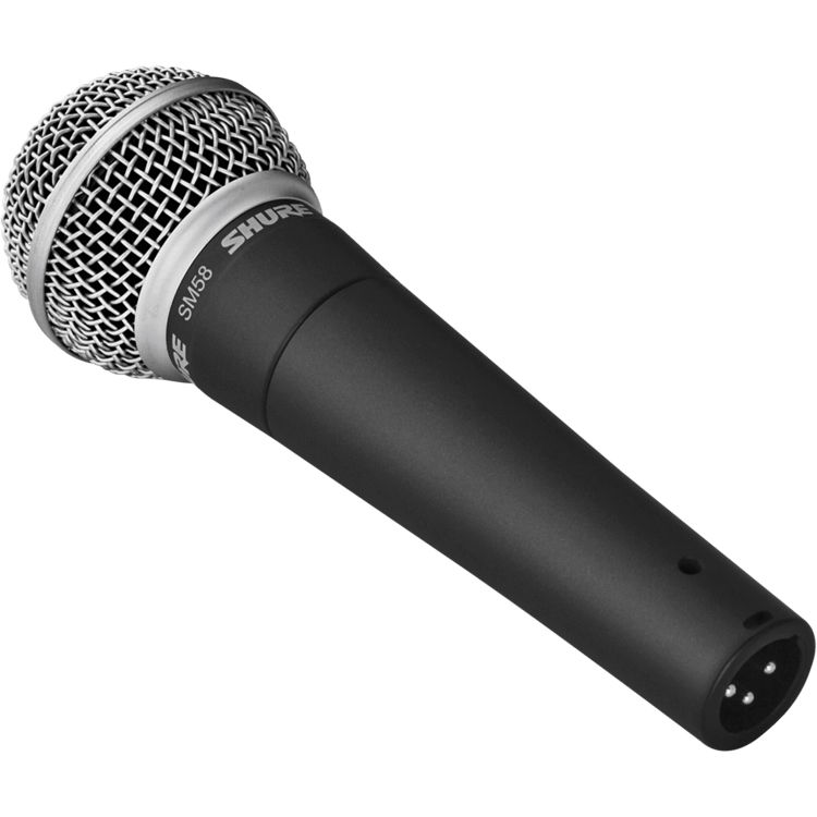 Shure SM58-LCE (Without Switch dynamic microphones, alternate view 3