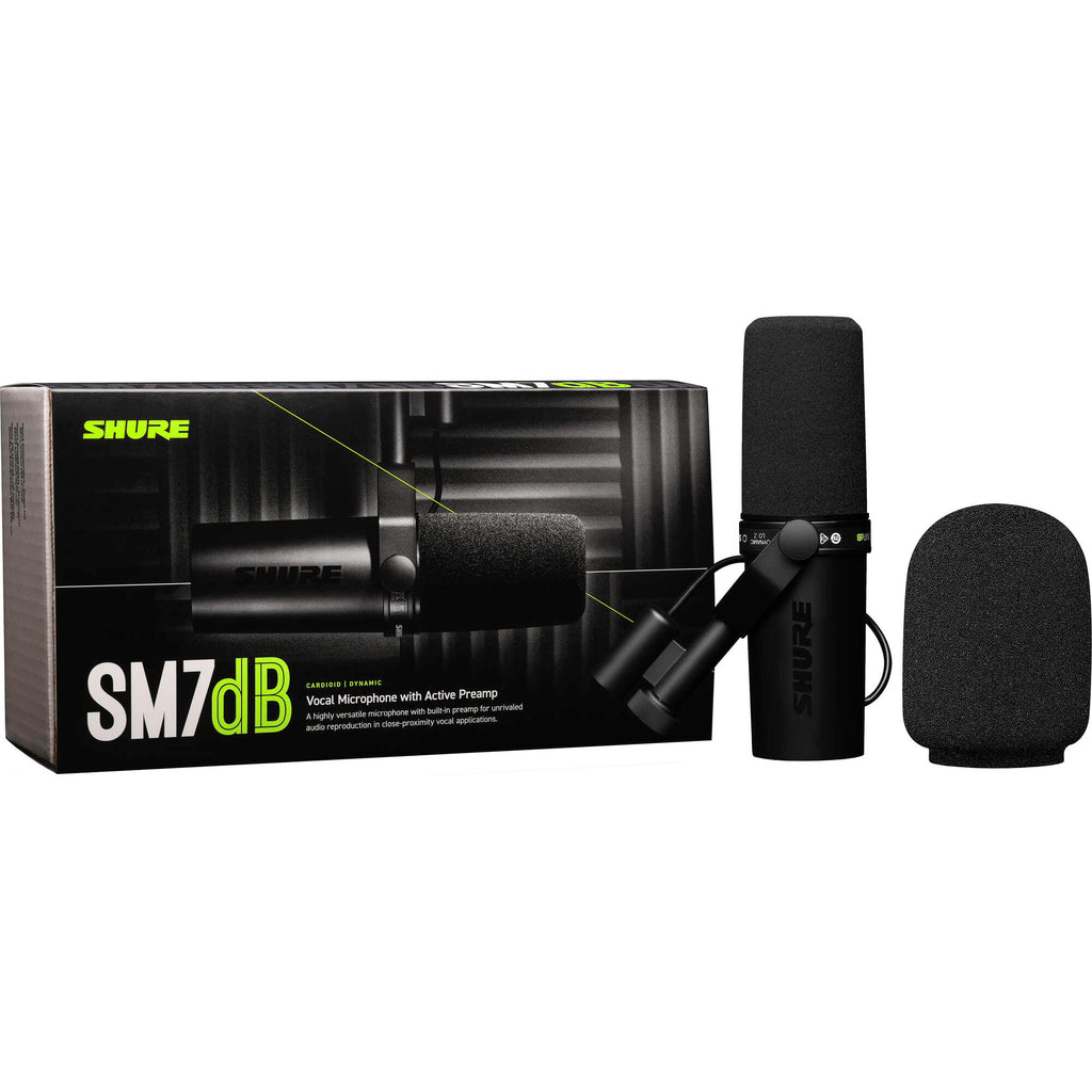 Shure SM7dB dynamic microphone