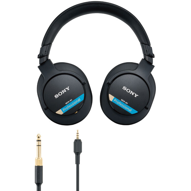 Sony MDR-M1 studio headphones, alternate view 3