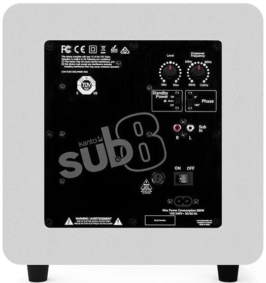 Kanto SUB8V Subwoofer