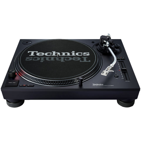 Technics SL-1210MKX direct drive DJ turntable, front three-quarter view