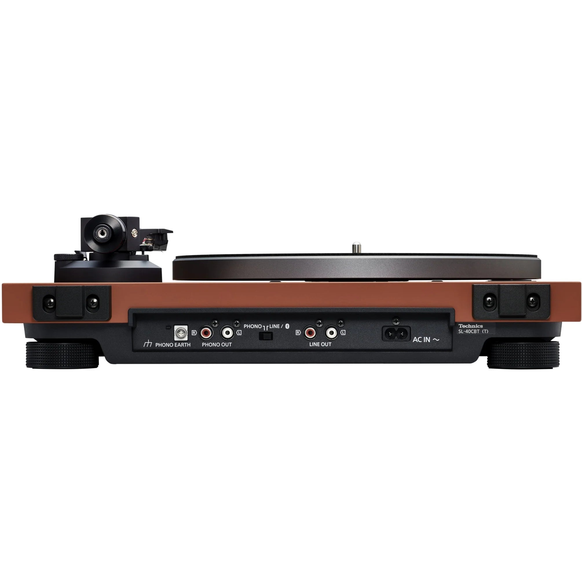 Technics SL-40CBT turntable, black view