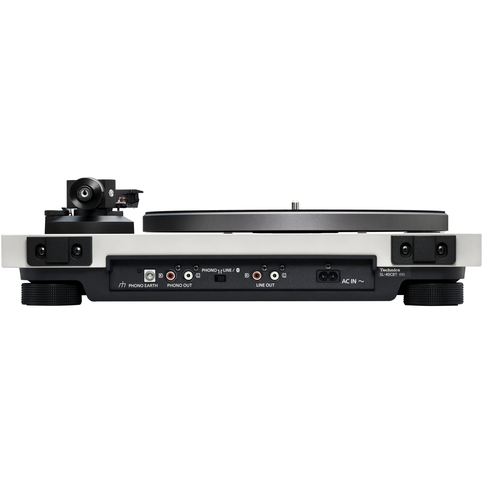 Technics SL-40CBT turntable, black view