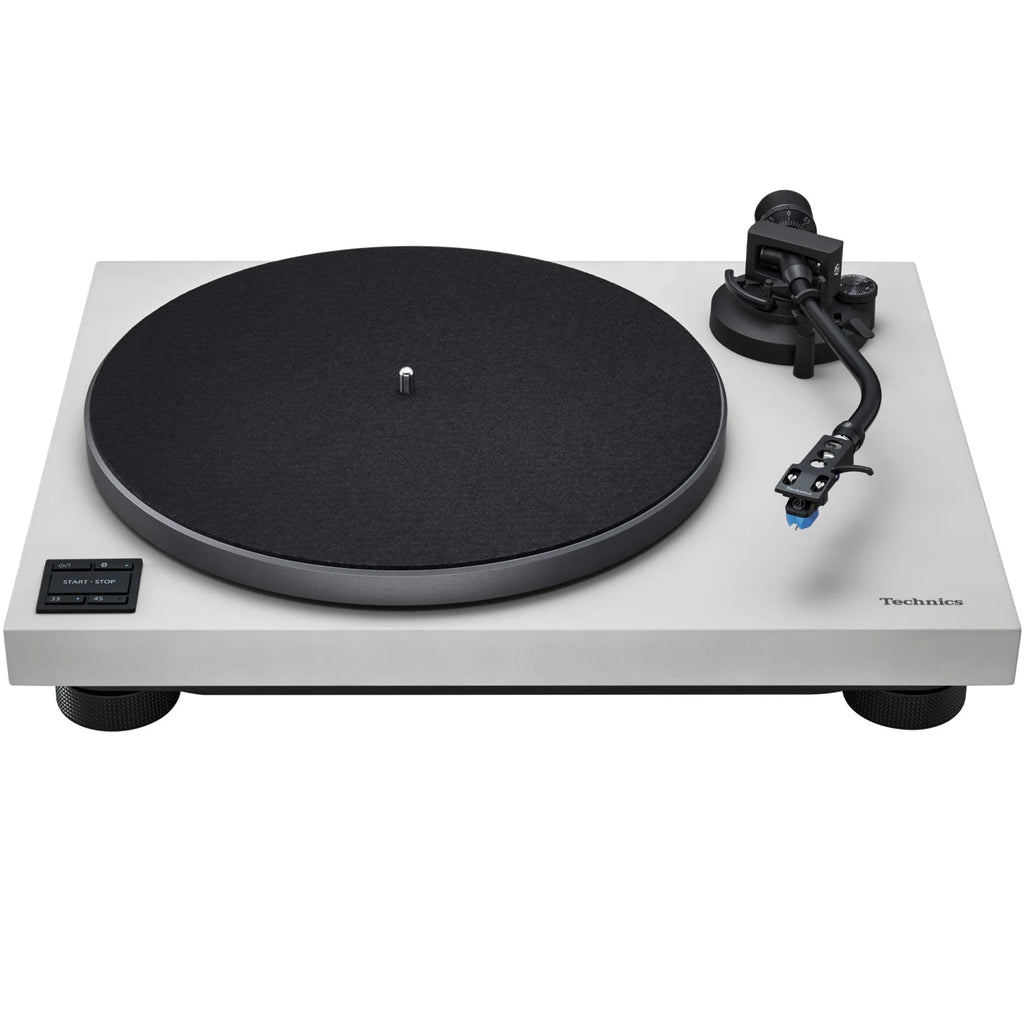 Technics SL-40CBT turntable, black front-angle view