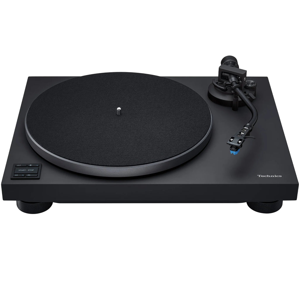 Technics SL-40CBT turntable, black front view