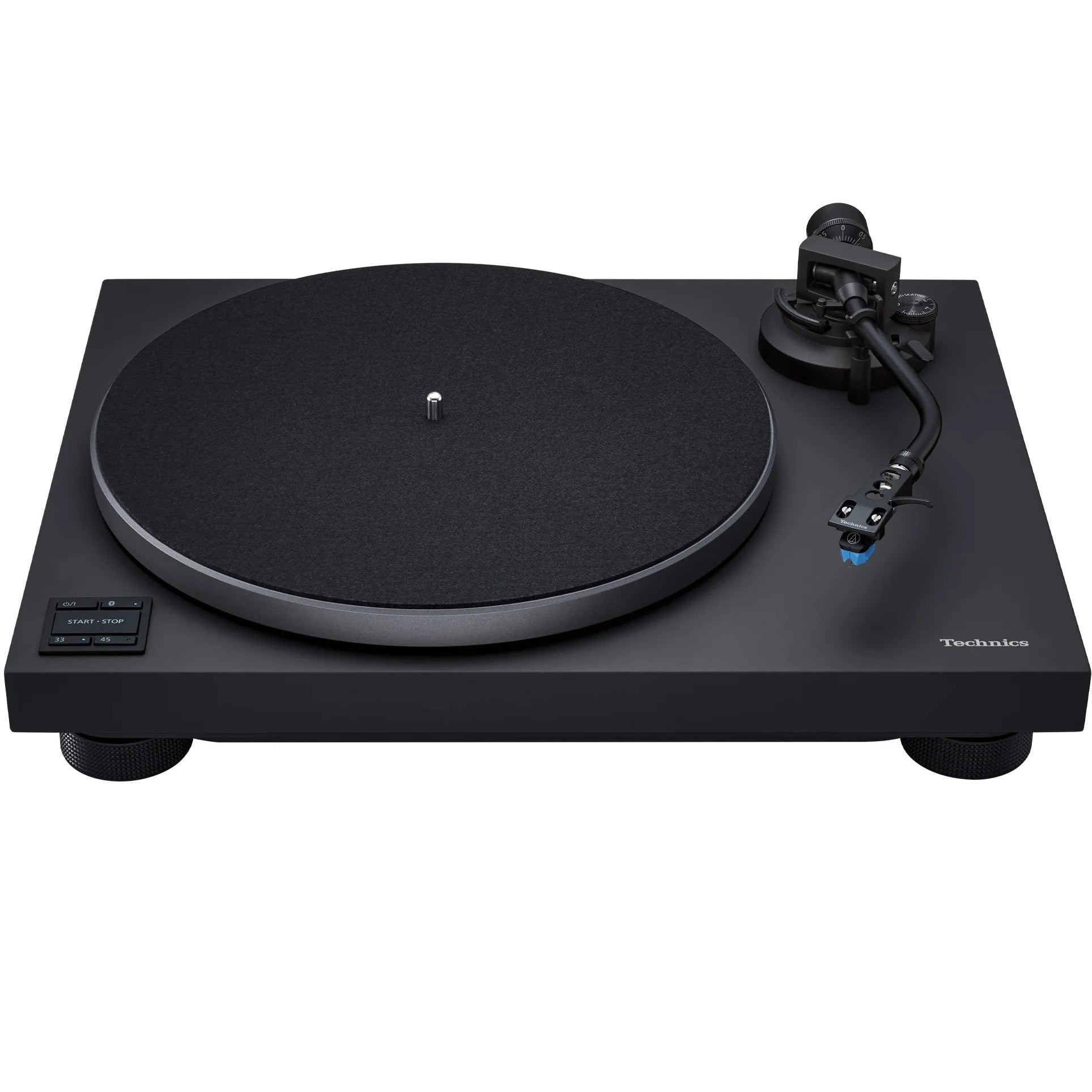 Technics SL-40CBT turntable, black front view