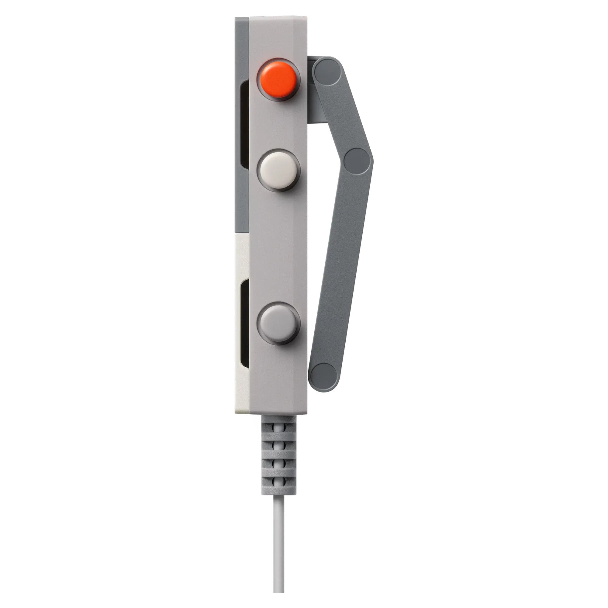 Teenage Engineering EP-2350 FX MIC, side view with the modulation handle