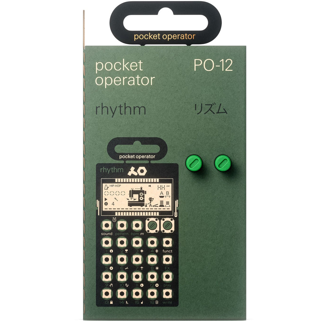 Teenage Engineering PO-12 Rhythm drum machine and sampler