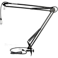 Tie Studio Flex Pro Broadcast Mic Stand (with XLR Cable) microphone boom arm, lifestyle setting