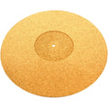 Tonar Pure Cork turntable slipmat with cork surface, designed to enhance audio quality and reduce vibration on record players.