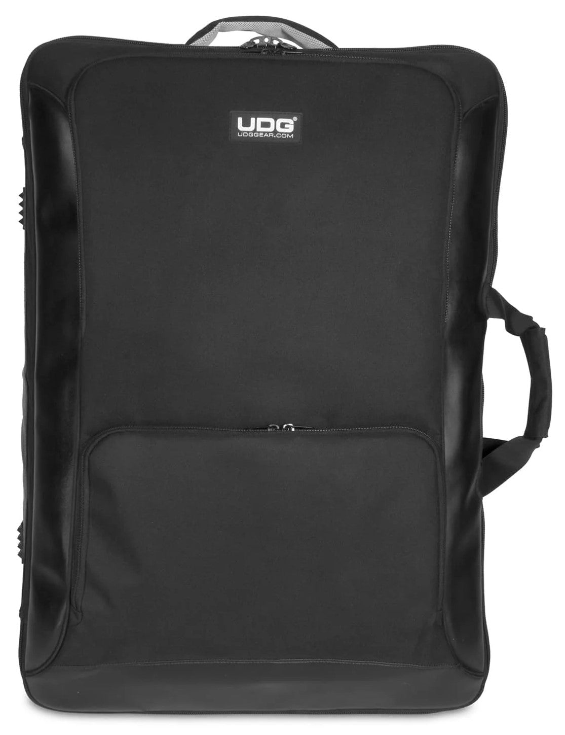 UDG Urbanite MIDI Controller Backpack in black, extra large DJ bag with padded compartments for gear and accessories.
