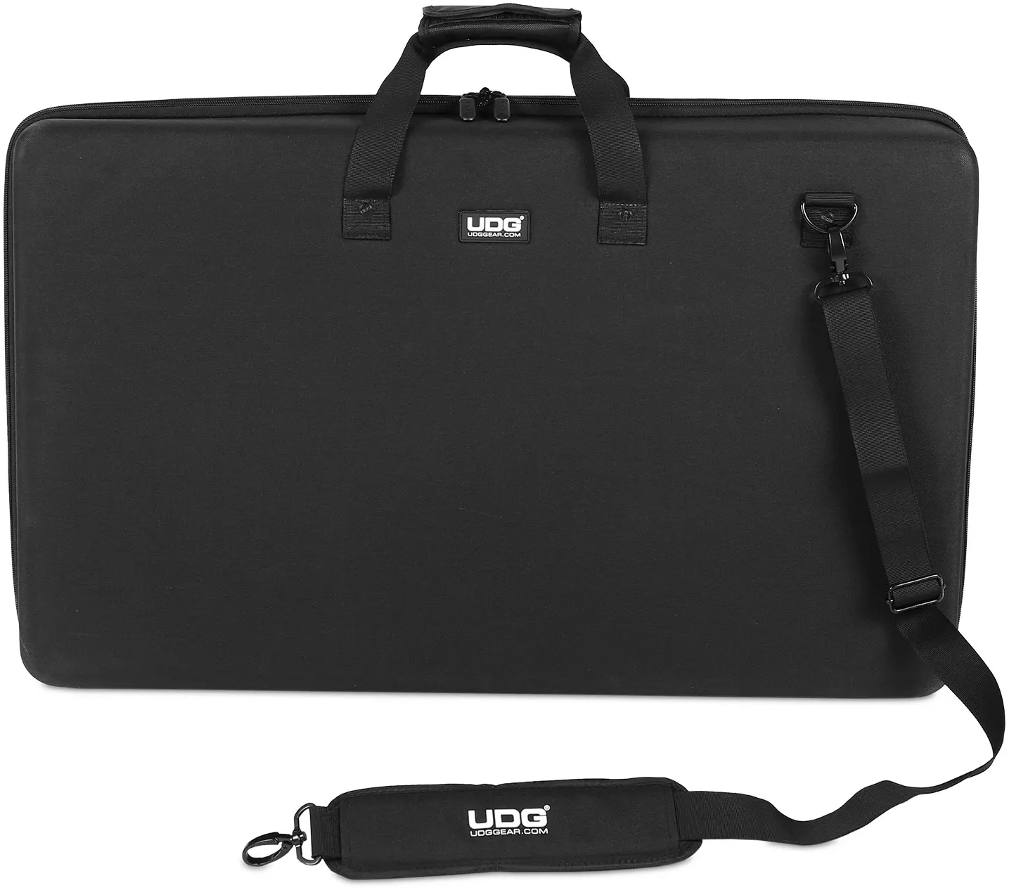 UDG Creator AlphaTheta DDJ-GRV6 DJ hardcase in black, designed for DJ controllers with padded interior and durable exterior protection.