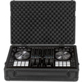 UDG Ultimate Pick Foam Flight Case in black, designed for multi-format DJ gear with sturdy exterior and customizable foam interior.
