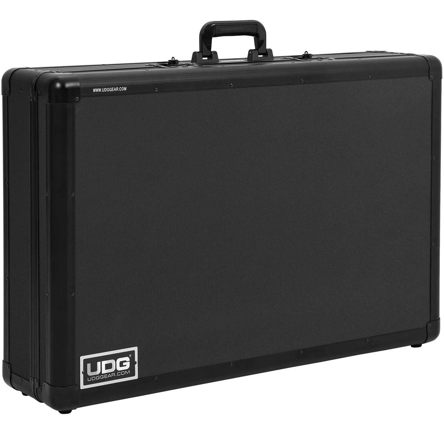 UDG Ultimate Pick Foam Flight Case for AlphaTheta DDJ-GRV6 DJ controller, featuring protective foam interior and durable black exterior