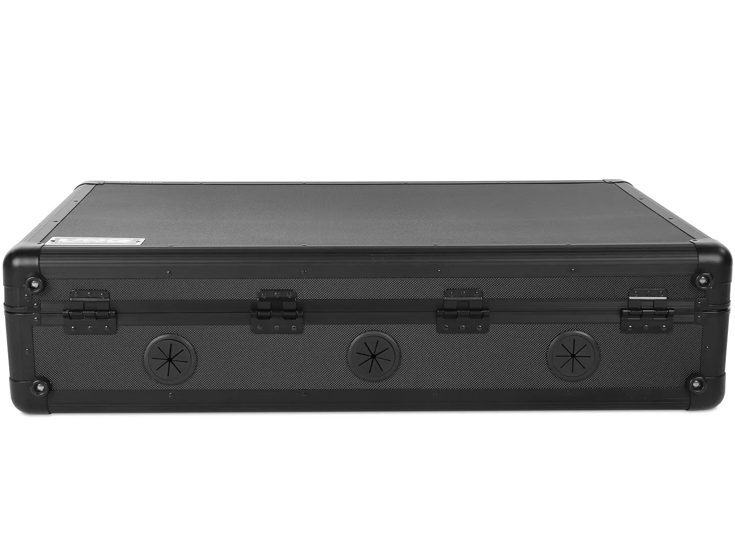 UDG Ultimate Pick Foam Flight Case for AlphaTheta DDJ-GRV6 DJ controller, black protective case with foam padding for transport.