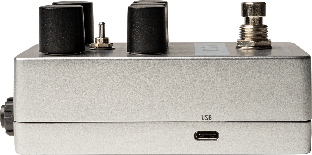 Universal Audio UAFX 1176 Studio Compressor effects pedal with control knobs and input/output jacks for professional audio processing.