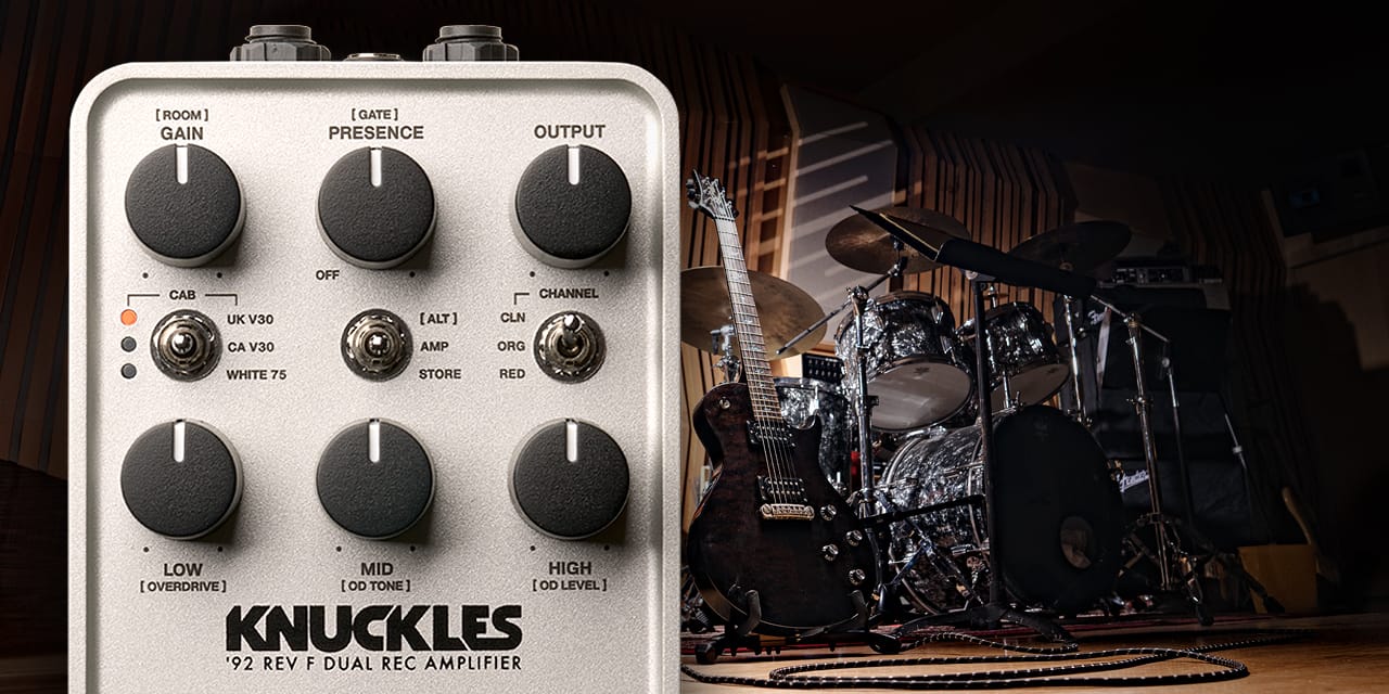 Universal Audio UAFX Knuckles '92 Dual Rec Amplifier
