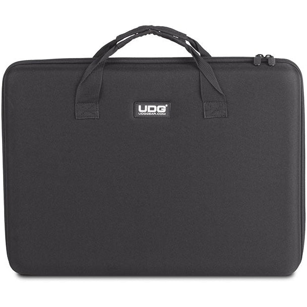 UDG Creator medium black hardcase for DJ controllers, featuring a durable exterior and custom foam interior for protection.