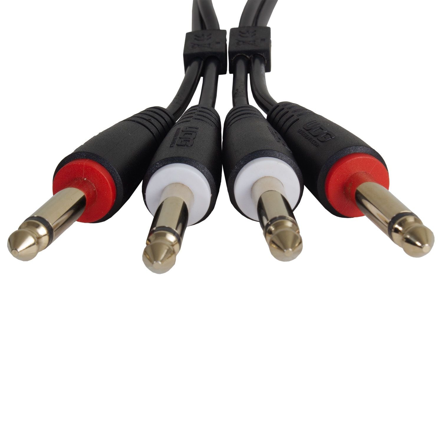 UDG Ultimate Audio Cable Set 1/4'' Jack - 1/4'' Jack Black Straight 3m (U97004BL trs - trs cables, black set view 4
