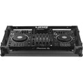 UDG Ultimate Flight Case Multi Format 3XL DJ case in black with wheels, designed for protecting and transporting DJ equipment.