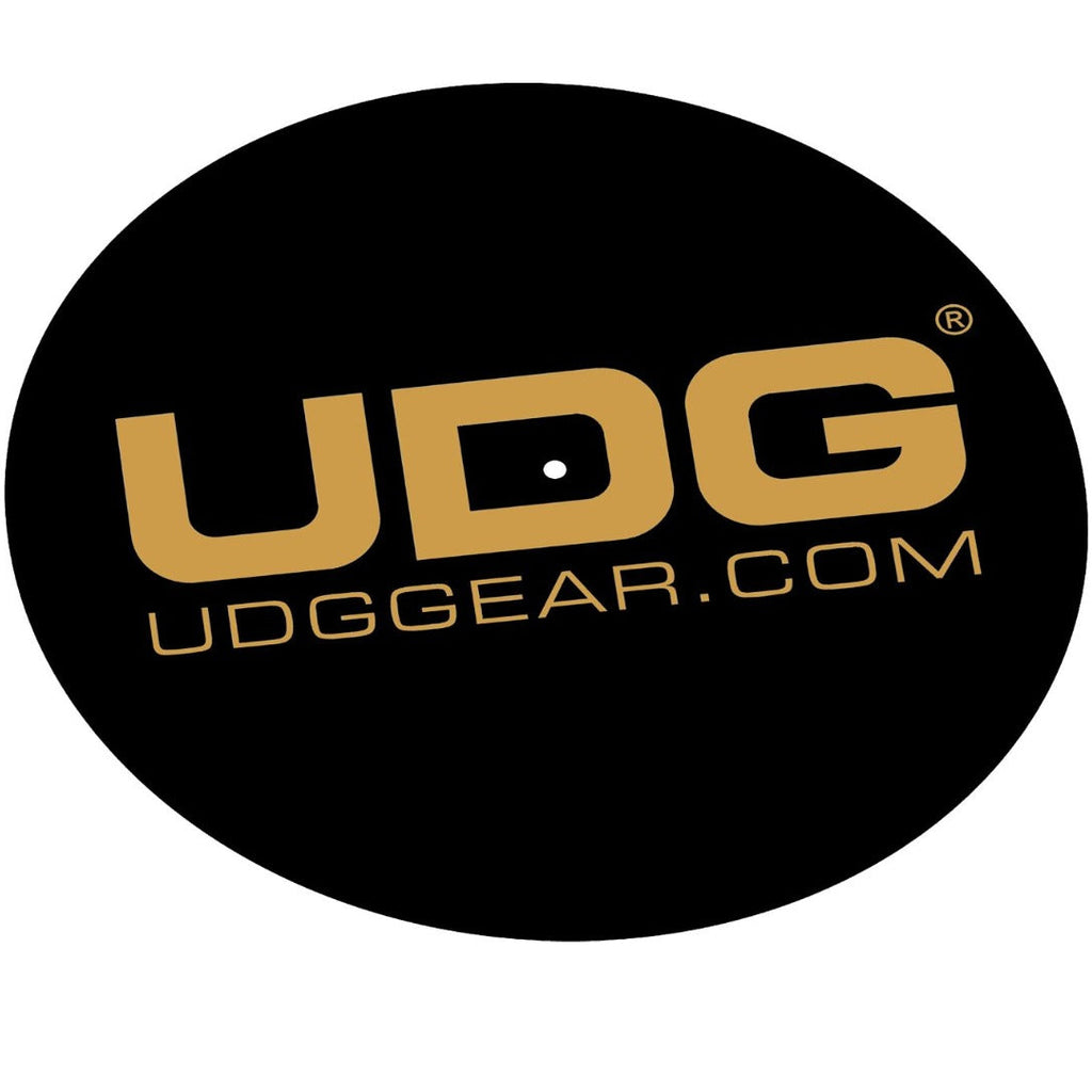 UDG Ultimate Turntable Slipmat Set (U9935) slipmats, black and golden slipmat pair